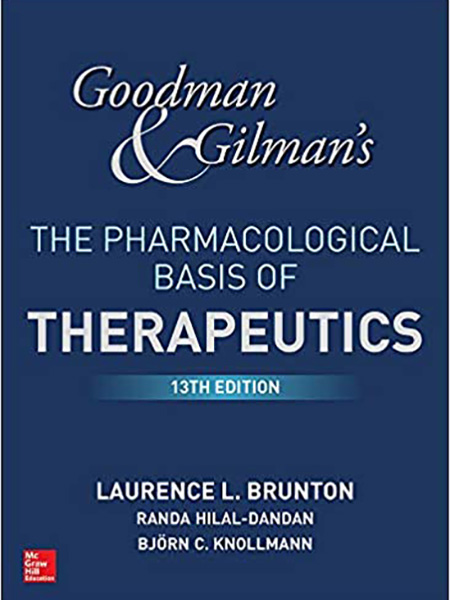 Book Cover- Goodman & Gilman's The Pharmacological Basis of Therapeutics
